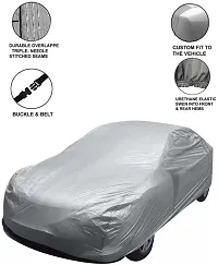 Autoretail Car Cover For Honda City (Without Mirror Pockets) (Silver)-thumb1