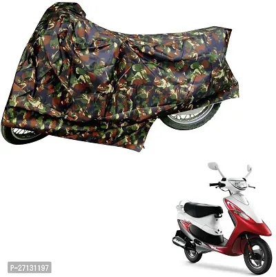 Designer Two Wheeler Cover for TVS -Scooty Pep+