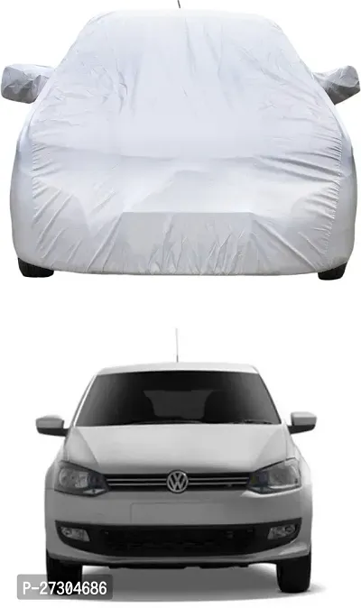 Hms Car Cover For Tata Indica Vista (Without Mirror Pockets) (Silver)