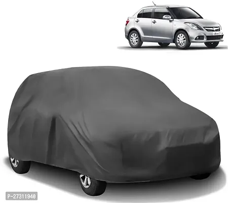 Stylish Car Cover For Maruti Swift Dzire - Without Mirror Pockets - Grey