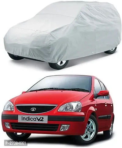 Hms Car Cover For Maruti Suzuki Swift Dzire (Without Mirror Pockets) (Silver, For 2015, 2016, 2017, 2018 Models)-thumb0