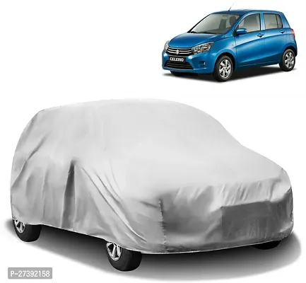 Hms Car Cover For Maruti Suzuki Celerio (Without Mirror Pockets) (Silver)