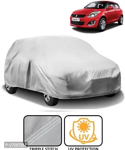 Autoretail Car Cover For Maruti Swift (Without Mirror Pockets) (Silver)