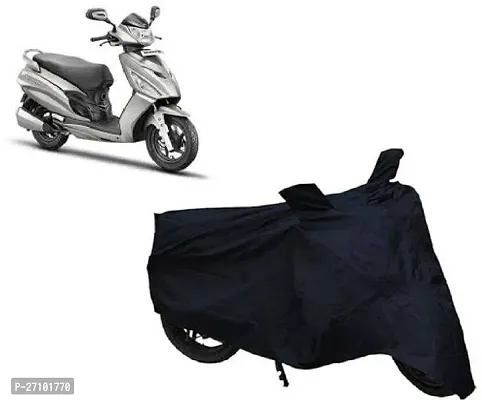 Designer Two Wheeler Cover For Hero-Maestro Edge, Black-thumb0