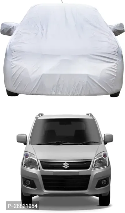 Car Cover For Maruti Suzuki Wagonr With Mirror Pockets