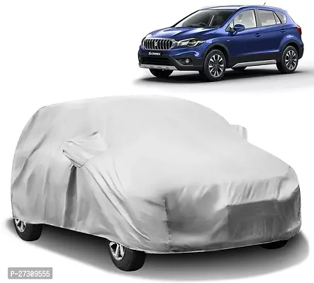 Designer Car Cover With Mirror Pockets For Maruti S-Cross