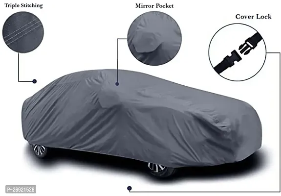 Classic Car Cover For Renault Kiger with Mirror Pockets-thumb3