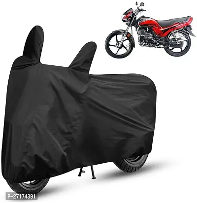 Designer Two Wheeler Cover For Yamaha (Enticer, Black)-thumb0