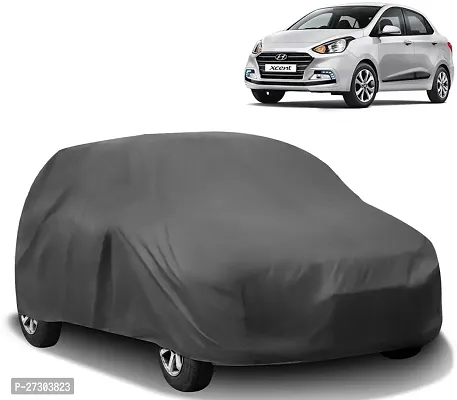 Hms Car Cover For Hyundai Xcent (Without Mirror Pockets) (Grey)