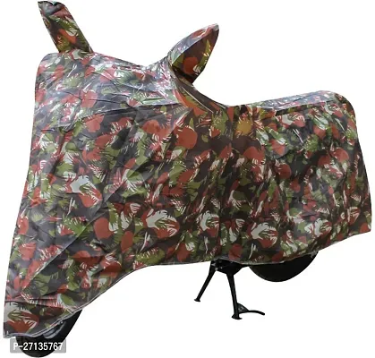 Two Wheeler Cover For Tvs (Fiero F2, Multicolor)-thumb2