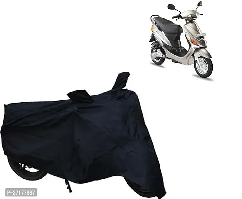 Classic Two Wheeler Cover For Electric Cruz Black-thumb0