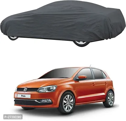 Hms Car Cover For Volkswagen Polo (Without Mirror Pockets) (Grey, For 2008, 2009, 2006, 2007, 2013, 2005, 2014, 2015, 2012, 2011, 2010, 2016, 2017 Models)