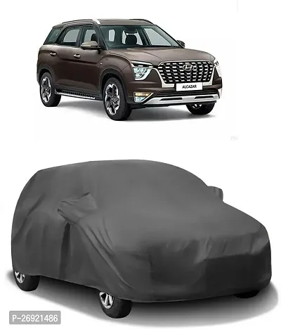 Classic Car Cover For Hyundai Alcazar with Mirror Pockets