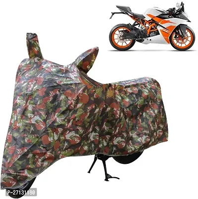 Designer Waterproof Two Wheeler Cover for KTM -RC 200-thumb0