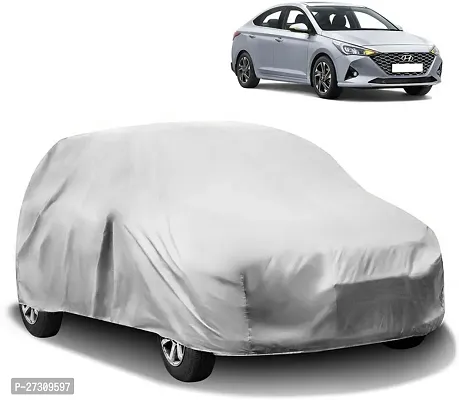 Designer Car Cover Without Mirror Pockets For Hyundai Verna