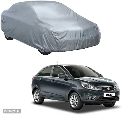 Classic Car Cover For Tata Zest Without Mirror Pockets-thumb0