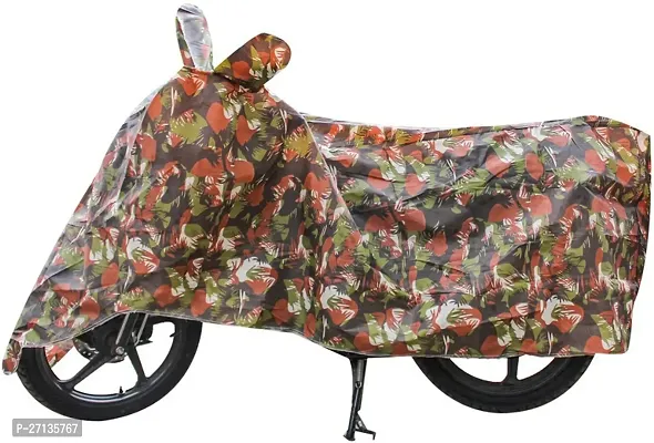 Two Wheeler Cover For Tvs (Fiero F2, Multicolor)-thumb4