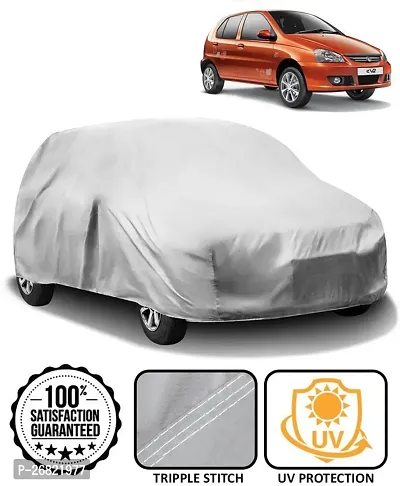 Car Cover For Tata Indica V2 Without Mirror Pockets-thumb0