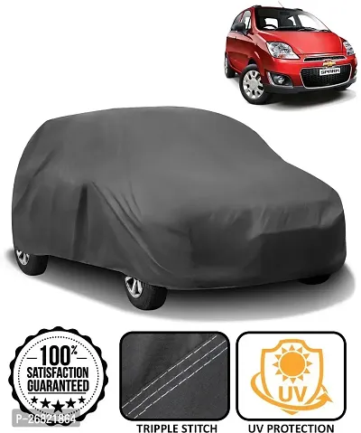 Car Cover For Chevrolet Spark Without Mirror Pockets-thumb0