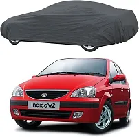 Hms Car Cover For Tata Indica (Without Mirror Pockets) (Grey, For 2014, 2015, 2016, 2017 Models)-thumb1