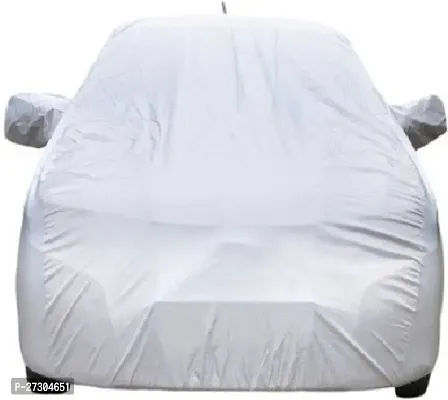 Hms Car Cover For Tata Indigo Cs (Without Mirror Pockets) (Silver)-thumb2