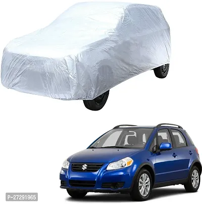 Classic Car Cover For Maruti Suzuki Sx4 ,Without Mirror Pockets ,Silver