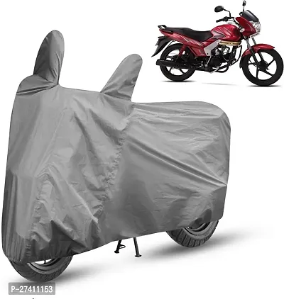 Autoretail Two Wheeler Cover for Mahindra Centuro Grey-thumb0