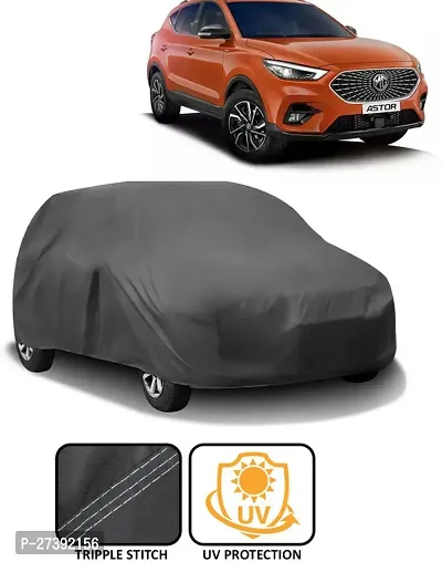 Hms Car Cover For Mg Astor (Without Mirror Pockets) (Grey)-thumb0