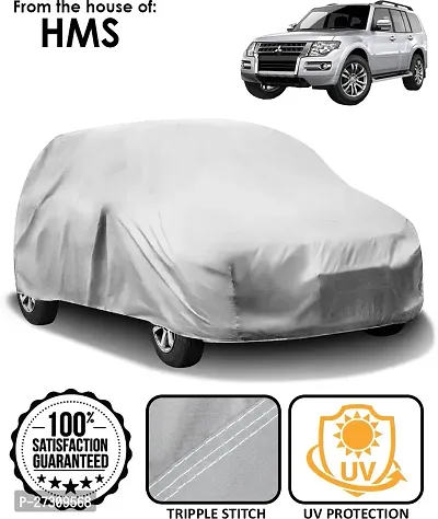 Designer Car Cover Without Mirror Pockets For Mitsubishi Pajero