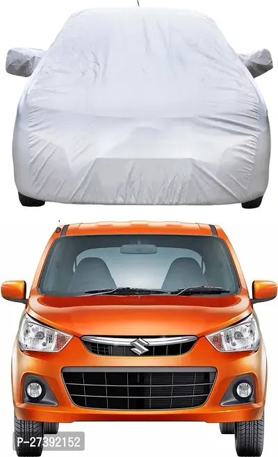 Hms Car Cover For Maruti Suzuki Alto (With Mirror Pockets) (Silver)