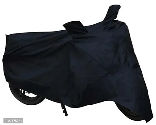 Worldlookenterprises Two Wheeler Cover For Bajaj (Pulsar As 150, Black)-thumb0