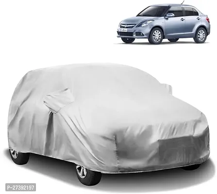 Hms Car Cover For Maruti Swift Dzire (With Mirror Pockets) (Silver)