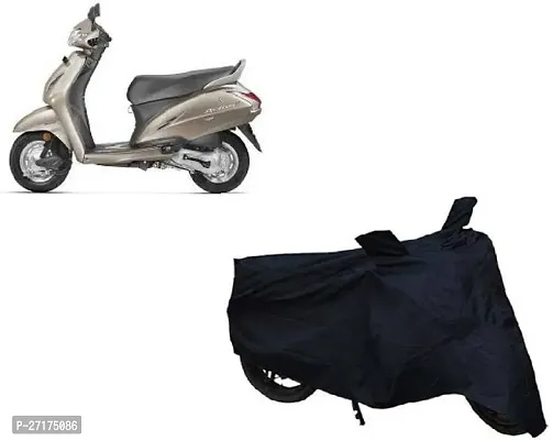 Autoretail Two Wheeler Cover For Honda (Activa, Black)-thumb0