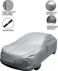 All Weather Car Cover for Hyundai Santro Xing Dustproof,Water Resistant, Snowproof UV Protection Windproof Outdoor Full car Cover Silver Matty-thumb1