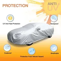All Weather Car Cover for Maruti Suzuki Ciaz Dustproof,Water Resistant, Snowproof UV Protection Windproof Outdoor Full car Cover-thumb1
