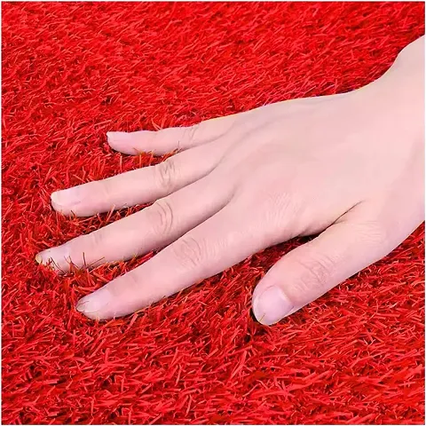 King 35 MM Luxurious Artificial  Soft and Durable Plastic Grass Turf Carpet  (Size 2x1.5 Feet)