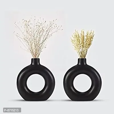Classy Ceramic Planter Pot for Indoor/Outdoor Use, Pack of 2