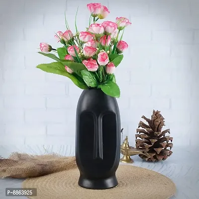 Bottle Shape Ceramic Vases | Planter | Flower Pot | Bottle Shape with Unique Quality for Home Deacute;cor Center Table Bedroom Side Corners Decorati
