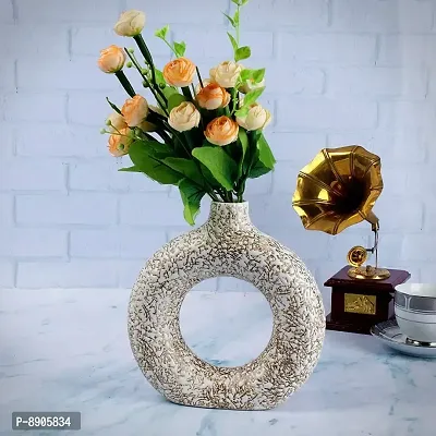 Ceramic Vases | Planter | Flower Pot | Ring Shape with Unique Quality for Beautiful Home Decor