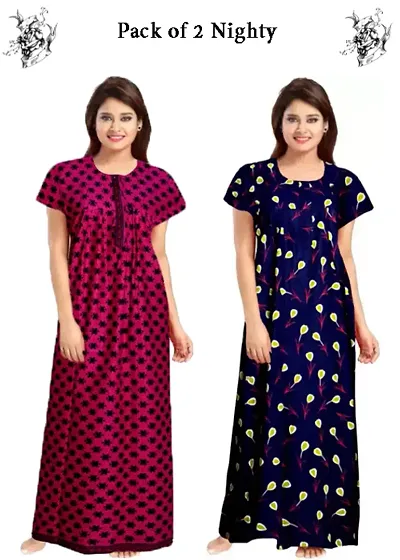 Fancy Nighties for Women Pack of 2