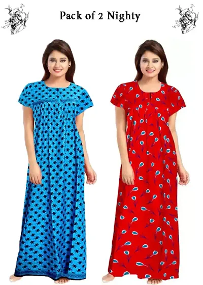 Must Have Cotton Nighty Women's Nightwear 