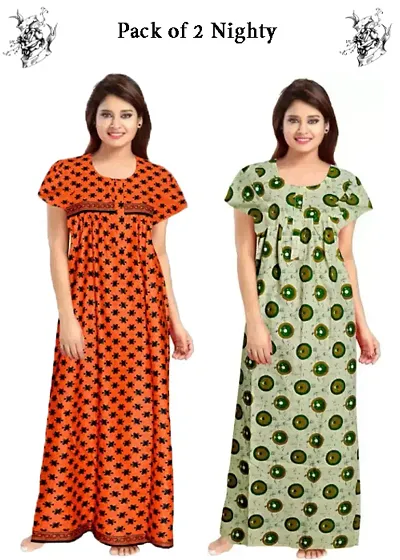 Fancy Nighties for Women Pack of 2