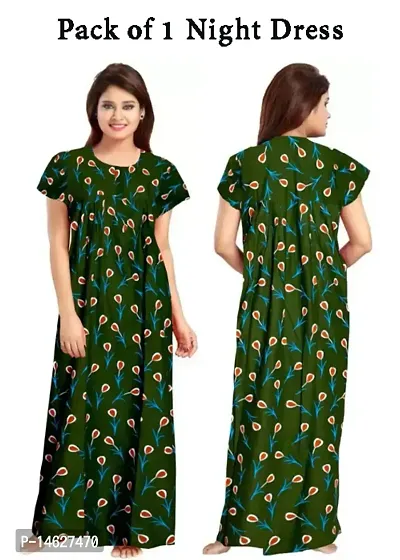 Stylish Printed Cotton Nighty