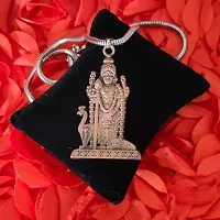 M Men Style South Indian Lord Murugan Kartikeya kanda Kumara Big Tamil Om VEL Gada Snake Chain Copper Zinc And Metal Pendant Necklace For Men And women-thumb2