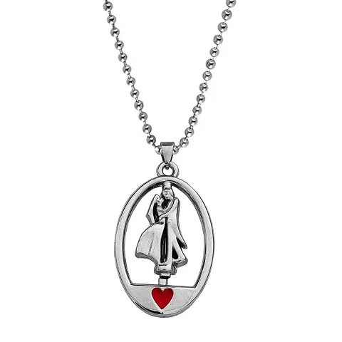 Men StyleValentine Gift Rotational Dancing Couple Men Women Love Pendant Jewelery Zinc Metal Pendant for Unisex