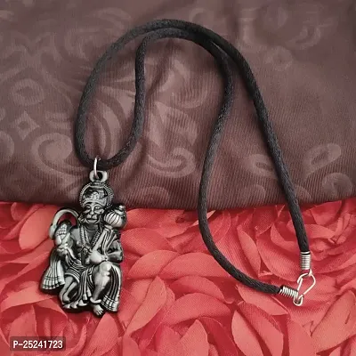 Shiv Jagdamba God Hanuman Pendant for Men  Women Lord Bajrang Bali Locket for Good Health  Wealth 18 Inch Cotton Dori-thumb5