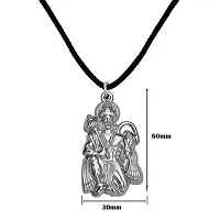 Shiv Jagdamba God Hanuman Pendant for Men  Women Lord Bajrang Bali Locket for Good Health  Wealth 18 Inch Cotton Dori-thumb1