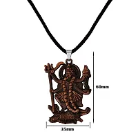 M Men Style Hindu Deity Powerful Mata Goddess Maha Kali Kalika Devi Unique Cotton Dori Copper Zinc And Metal Pendant Necklace For Men And Women SPn20221086-thumb1