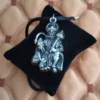 Shiv Jagdamba God Hanuman Pendant for Men  Women Lord Bajrang Bali Locket for Good Health  Wealth 18 Inch Cotton Dori-thumb3