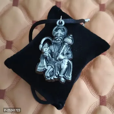 Shiv Jagdamba God Hanuman Pendant for Men  Women Lord Bajrang Bali Locket for Good Health  Wealth 18 Inch Cotton Dori-thumb4